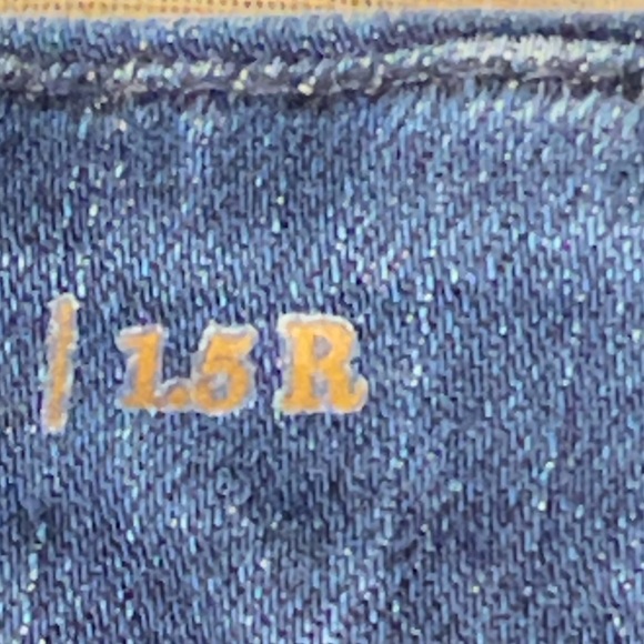 Chicos so sliming girlfriend denim jeans size 1.5 /10 floral embroidery @ankle - Picture 7 of 7